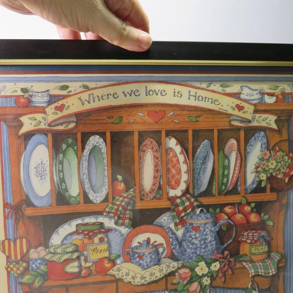 Susan Winget (2) Framed Farmhouse Kitchen themed Prints